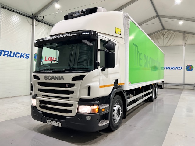 Scania P280 6×2 Rear Lift Day Cab Fridge Box Manual