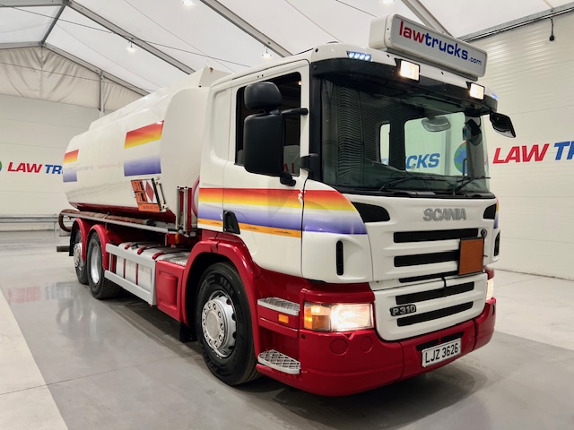 Scania P310 6×2 Rear Lift 20000 Litre Fuel Tanker