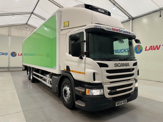 Scania P280 6×2 Rear Lift Day Cab Fridge Box