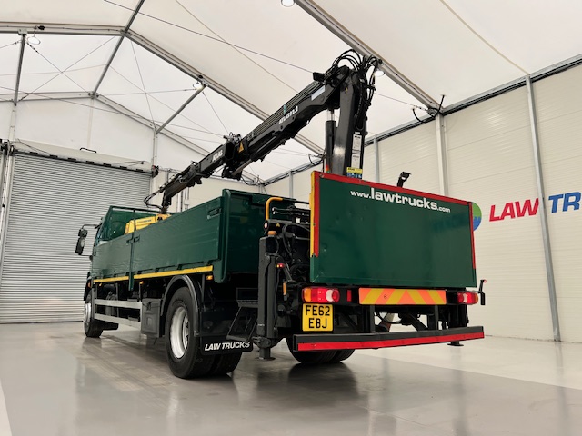 Daf LF55 220 Day Cab Dropside Crane