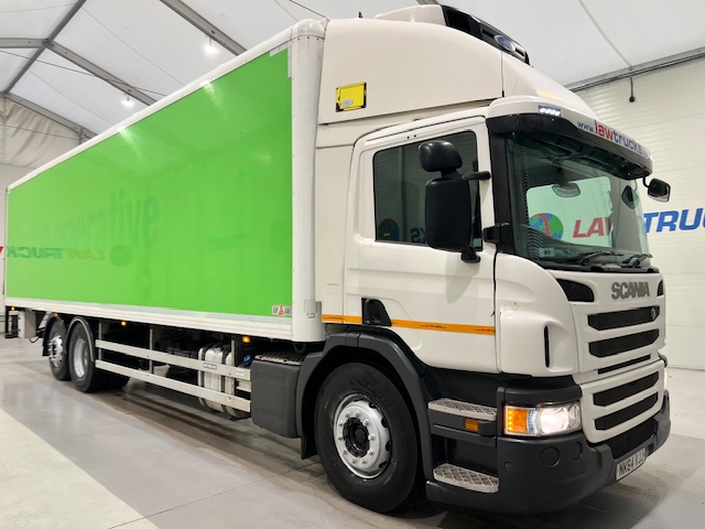 Scania P280 6×2 Rear Lift Day Cab Fridge Box