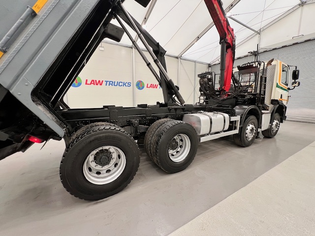 DAF CF 400 8×4 Day Cab Steel Tipper Grab