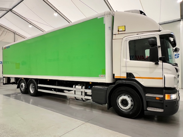 Scania P280 6×2 Rear Lift Day Cab Fridge Box