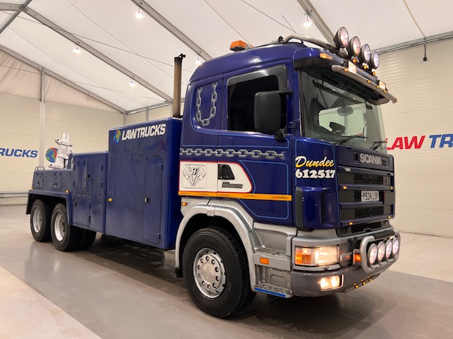 Scania 144 460 6×4 80 Ton Recovery Truck Wrecker