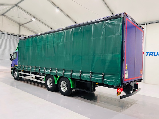 Scania P280 10 Tyre Rear Lift Curtainsider