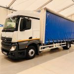 Mercedes Actros 1830 Sleeper Cab Curtainsider - thumbnail
