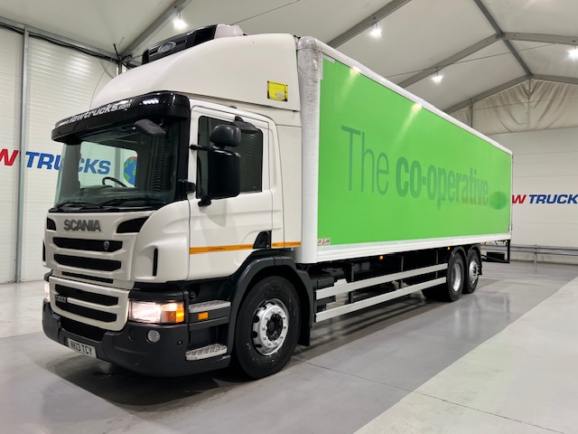 Scania P280 6×2 Rear Lift Day Cab Fridge Box Manual