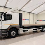Mercedes Axor 1824 Sleeper Cab Flatbed - thumbnail