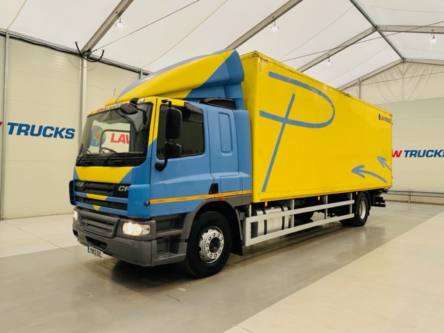 DAF CF65 220 Sleeper Cab Box Van