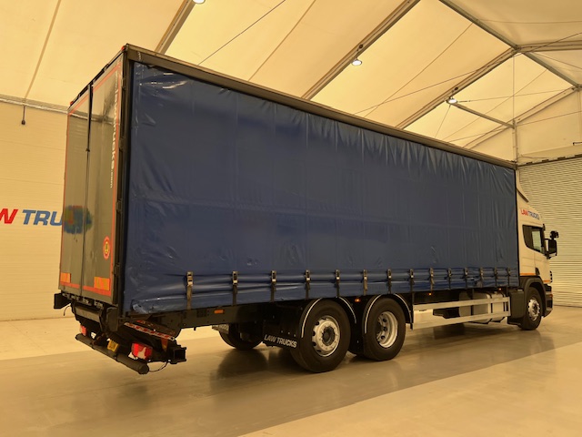 Scania P280 6×2 Highline Rear Lift Curtainsider