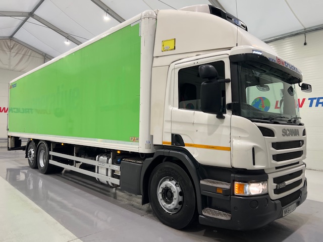 Scania P280 6×2 Rear Lift Day Cab Fridge