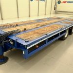 Adwell Tandem Axle Flatbed Drawbar Trailer - thumbnail