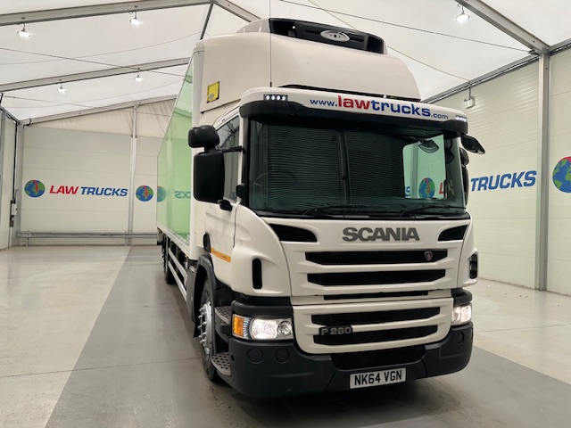 Scania P280 6×2 Rear Lift Day Cab Fridge Box