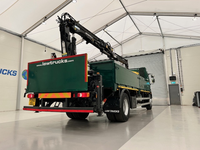 Daf LF55 220 Day Cab Dropside Crane