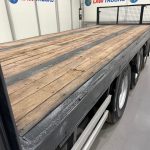 Montracon Tri Axle Flatbed Drawbar Trailer - thumbnail