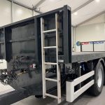 Montracon Tri Axle Flatbed Drawbar Trailer - thumbnail
