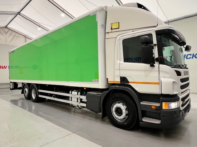 Scania P280 6×2 Rear Lift Day Cab Fridge Box