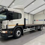 Scania P94 230 4×2 Sleeper Cab Flatbed - thumbnail