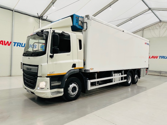 DAF CF 290 6×2 Rear Steer Fridge Box
