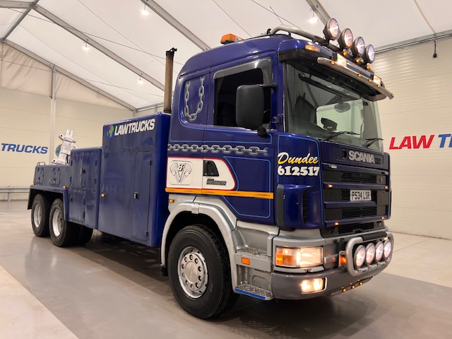 Scania 144 460 6×4 80 Ton Recovery Truck Wrecker