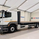 Mercedes Axor 1824 Sleeper Cab Flatbed - thumbnail