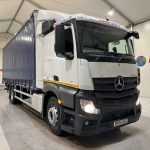 Mercedes Actros 2530 6×2 Sleeper Cab Curtainsider - thumbnail