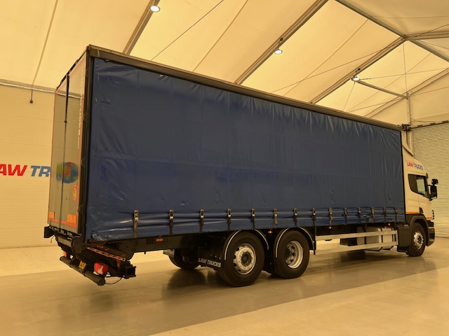 Scania P280 6×2 Highline Rear Lift Curtainsider