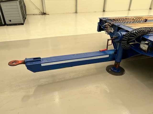 Adwell Tandem Axle Flatbed Drawbar Trailer