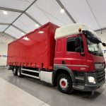 DAF CF 290 6×2 Rear Lift Sleeper Cab Curtainsider - thumbnail