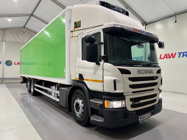 Scania P280 6×2 Rear Lift Day Cab Fridge Box