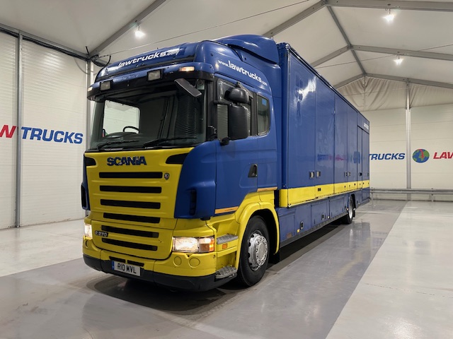 Scania R270 4×2 Sleeper Cab Box Van Manual