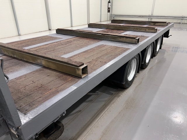 SDC Tri Axle Flatbed Drawbar Trailer