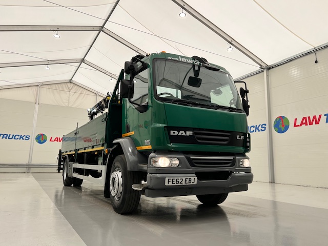 Daf LF55 220 Day Cab Dropside Crane