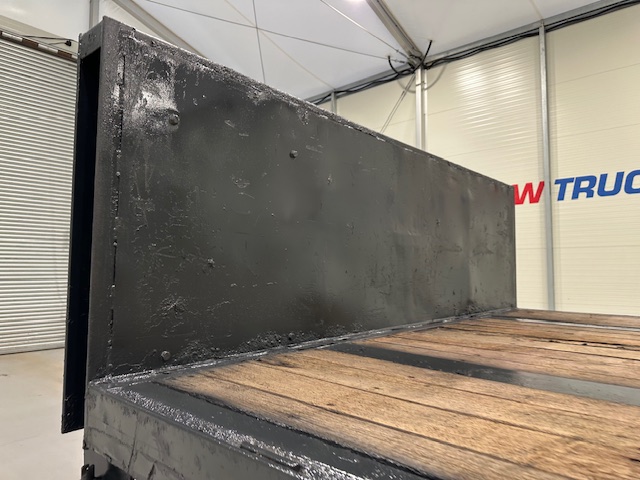 Montracon Tri Axle Flatbed Drawbar Trailer