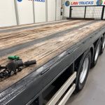 Montracon Tri Axle Flatbed Drawbar Trailer - thumbnail