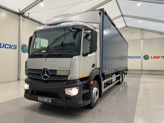 Mercedes Actros 2530 6×2 Day Cab Curtainsider
