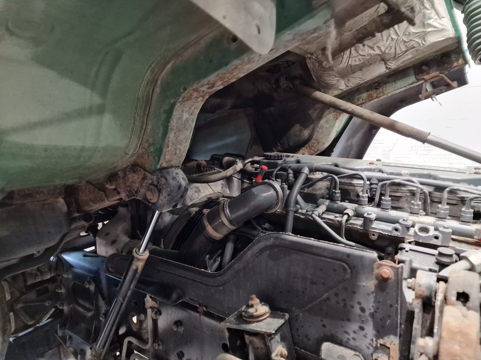 Daf LF55 220 Day Cab Dropside Crane