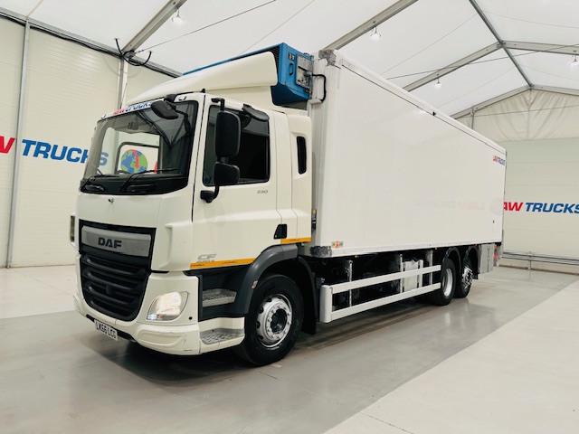 DAF CF 290 6×2 Rear Steer Fridge Box
