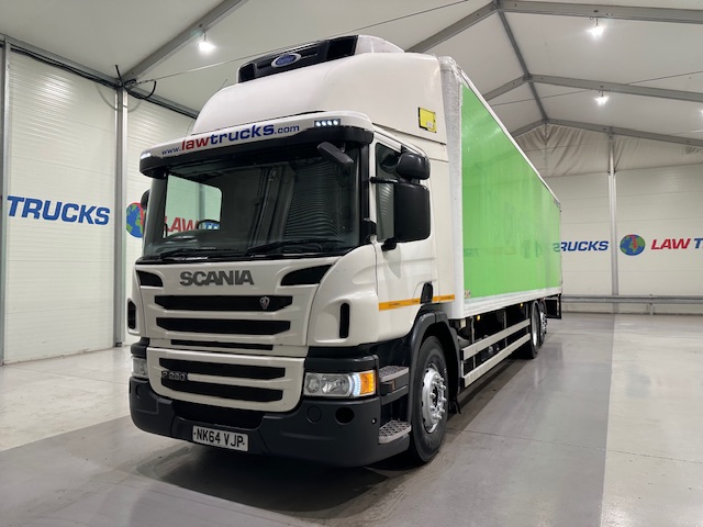 Scania P280 6×2 Rear Lift Day Cab Fridge Box