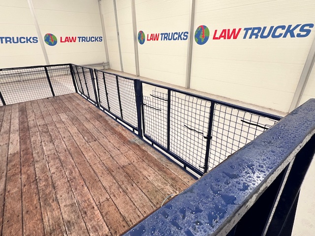 Wheelbase Tri Axle Flatbed Drawbar Trailer