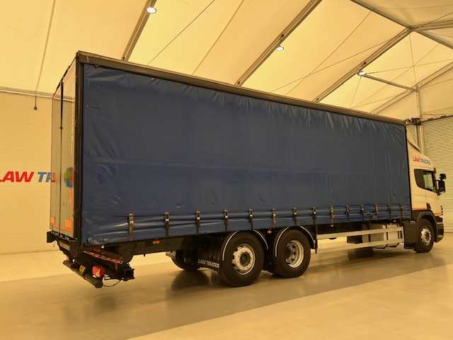 Scania P280 6×2 Highline Rear Lift Curtainsider