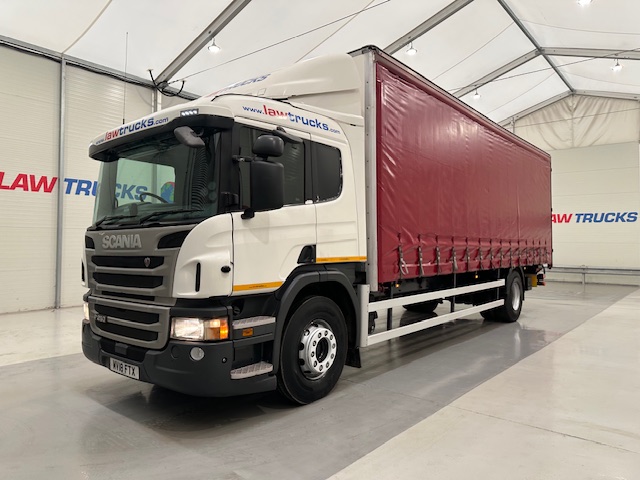 Scania P250 4×2 Sleeper Cab Curtainsider