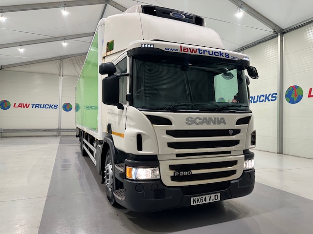 Scania P280 6×2 Rear Lift Day Cab Fridge Box