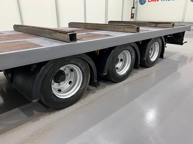 SDC Tri Axle Flatbed Drawbar Trailer