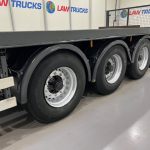 Montracon Tri Axle Flatbed Drawbar Trailer - thumbnail