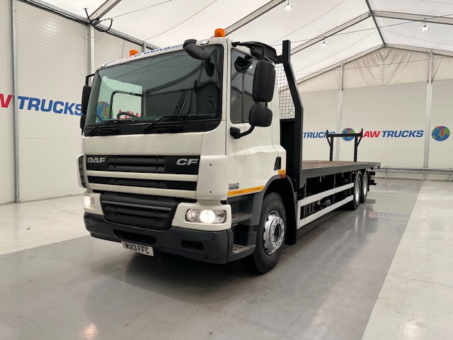 DAF CF75 310 6×2 10 Tyre Day Cab Flatbed