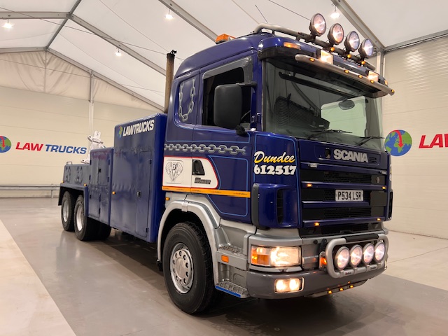 Scania 144 460 6×4 80 Ton Recovery Truck Wrecker