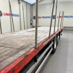 Scania P280 6×2 Rear Lift Flatbed with Crane - thumbnail
