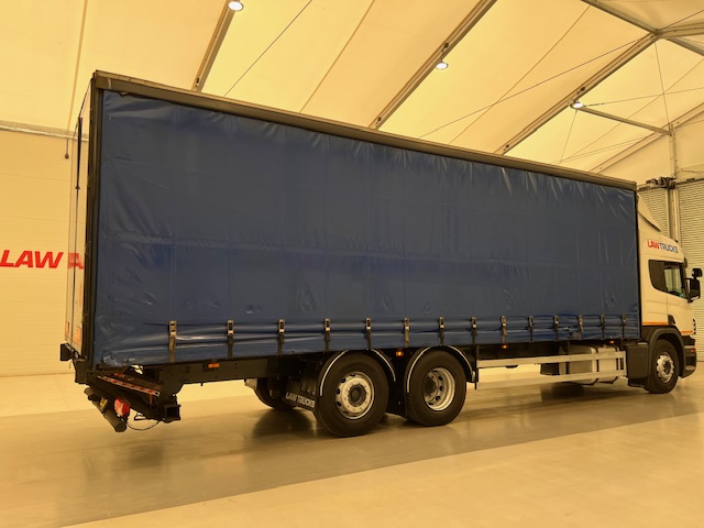 Scania P280 6×2 Highline Rear Lift Curtainsider