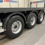 Montracon Tri Axle Flatbed Drawbar Trailer - thumbnail